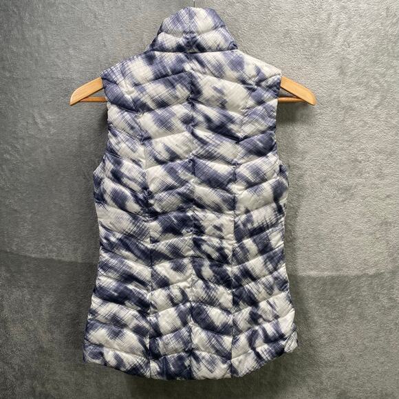 Athleta‎ Vest XXS Quilted Puffer Goose Down Zip Up Outdoor Athletic Lightweight - Picture 2 of 11